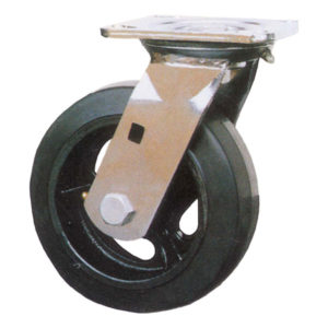 Molded Rubber on Steel Casters