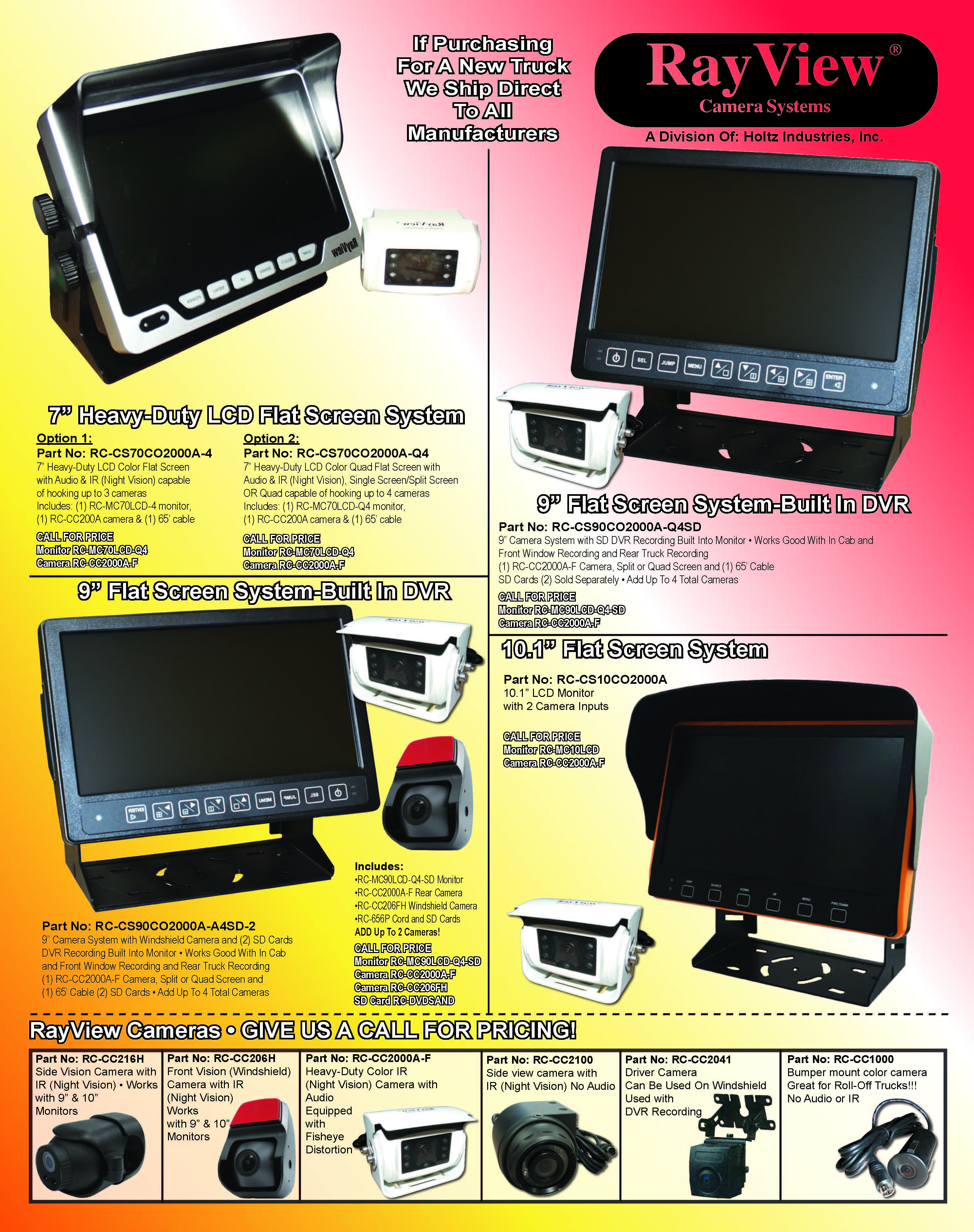 RayView Camera Systems Catalog